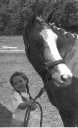 Gretchen with horse