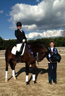 Jeri Matheny sitting on horse